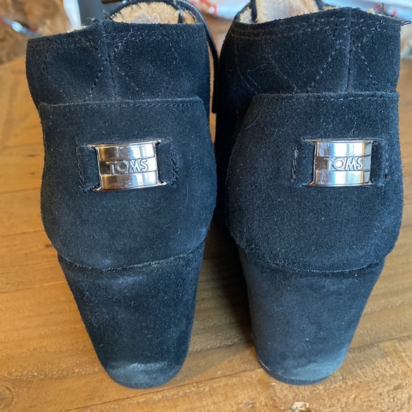 TOMS Wedge Bootie - Picture 3 of 8